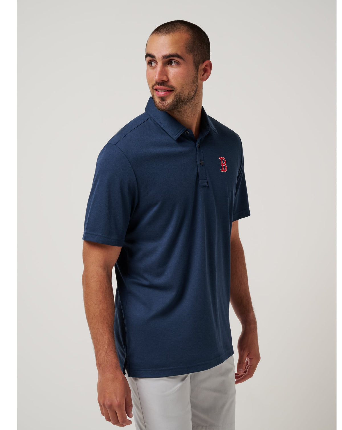 TravisMathew | Boston Red Sox Playoff Pitch Polo - Navy