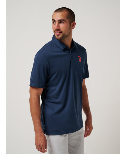 TravisMathew | Boston Red Sox Playoff Pitch Polo - Navy