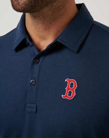 TravisMathew | Boston Red Sox Playoff Pitch Polo - Navy