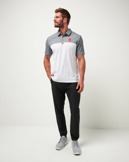 TravisMathew | USC The Rudds 2.0 Polo - Heather Quiet Shade/White