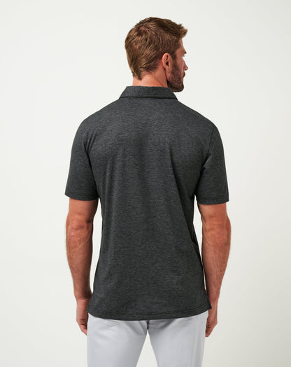 TravisMathew | USC The Zinna Polo - Heather Black