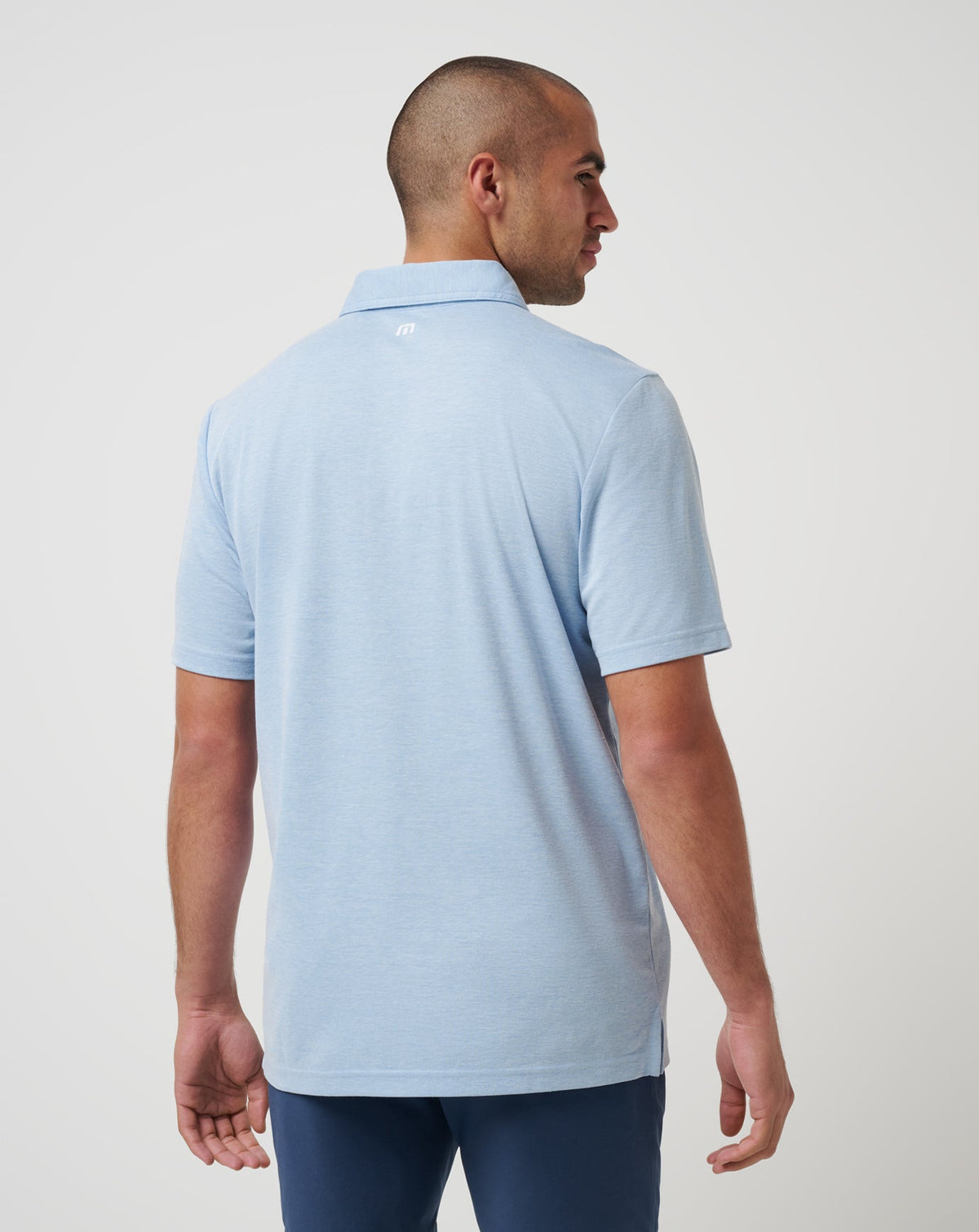 TravisMathew | Kansas City Royals Playoff Pitch Polo - Heather Blue