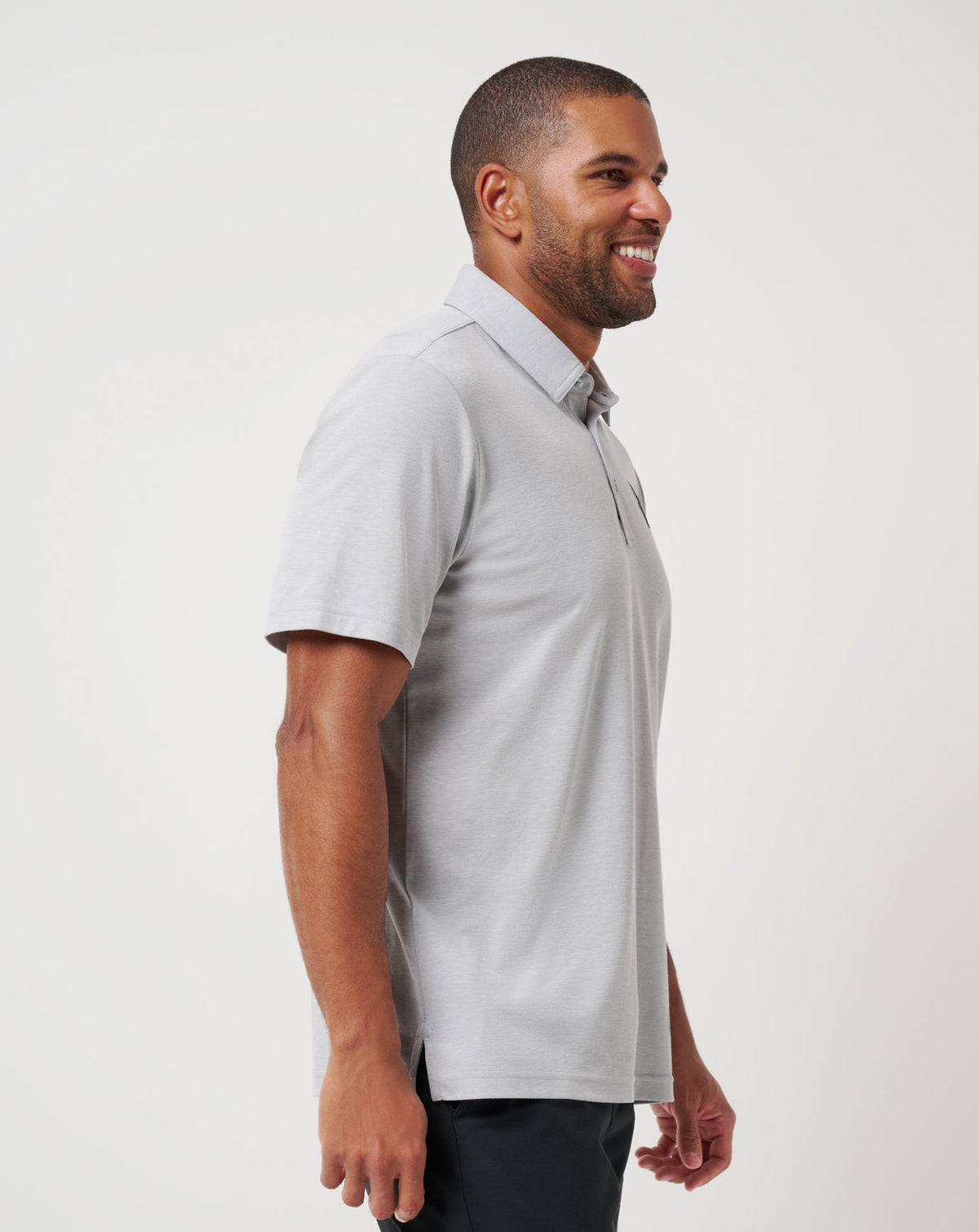 TravisMathew | San Francisco Giants Playoff Pitch Polo - Heather Grey