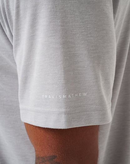 TravisMathew | San Francisco Giants Playoff Pitch Polo - Heather Grey
