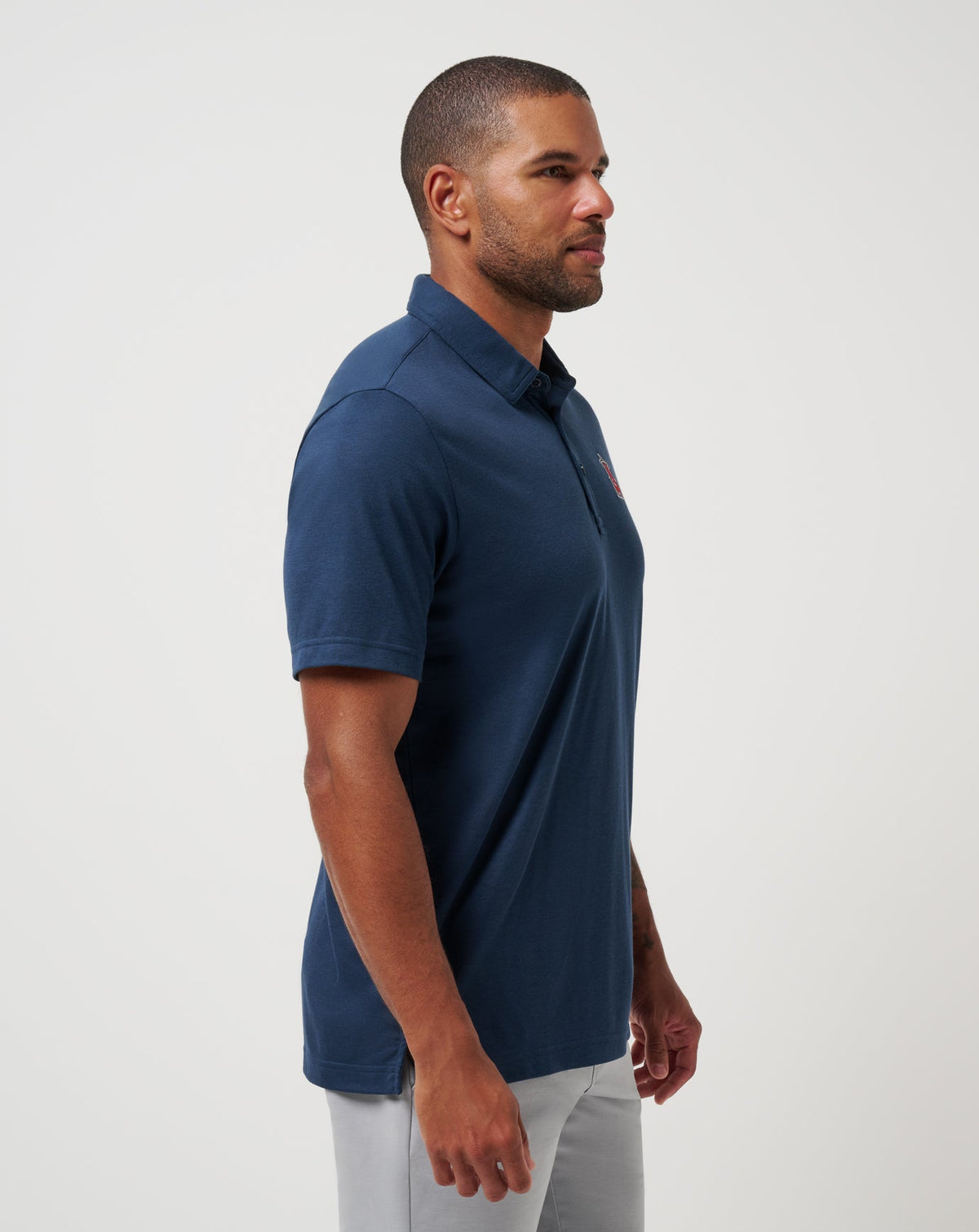 TravisMathew | Los Angeles Angels Playoff Pitch Polo - Navy