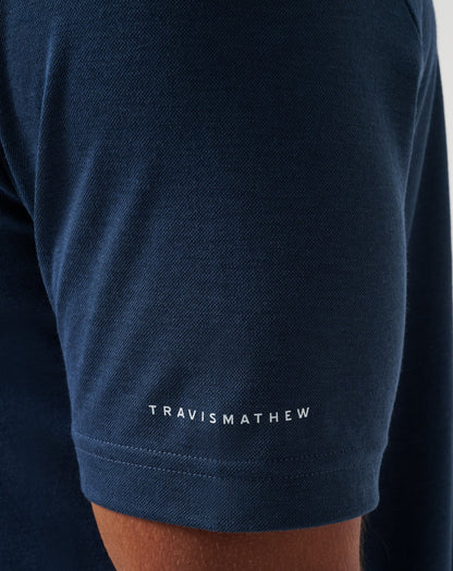 TravisMathew | Los Angeles Angels Playoff Pitch Polo - Navy