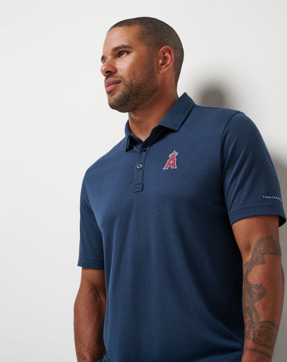 TravisMathew | Los Angeles Angels Playoff Pitch Polo - Navy