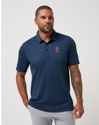 TravisMathew | Los Angeles Angels Playoff Pitch Polo - Navy