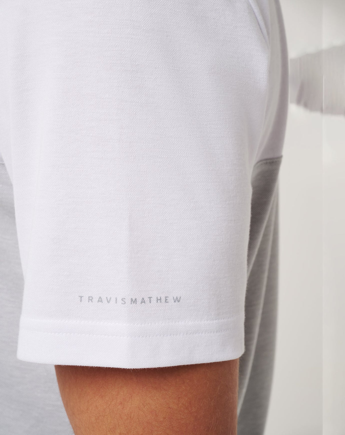 TravisMathew | Chicago Cubs Home Run Leader Polo - White/Heather Grey