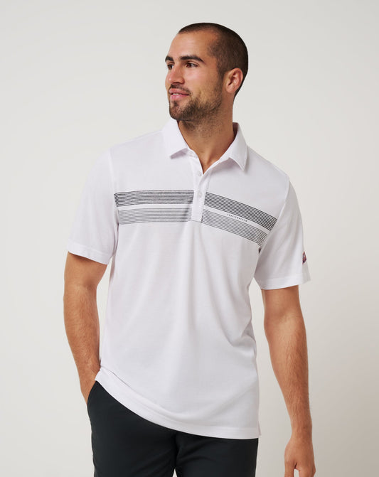 TravisMathew | New York Mets Top Recruit Polo - White