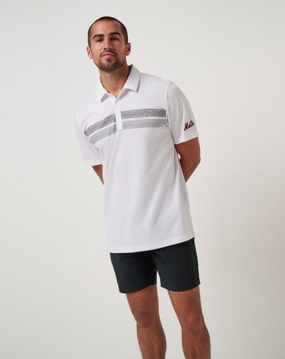 TravisMathew | New York Mets Top Recruit Polo - White