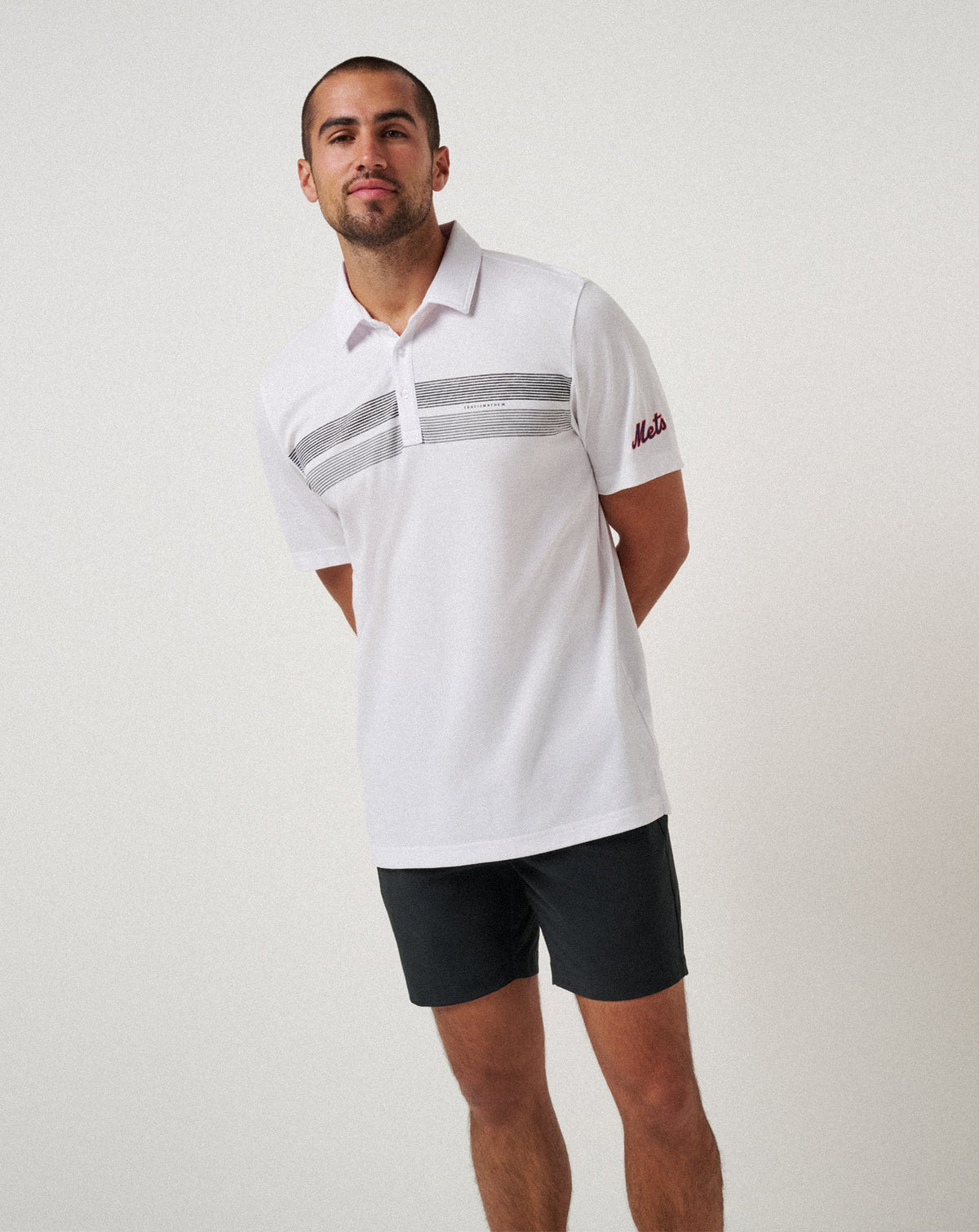 TravisMathew | New York Mets Top Recruit Polo - White