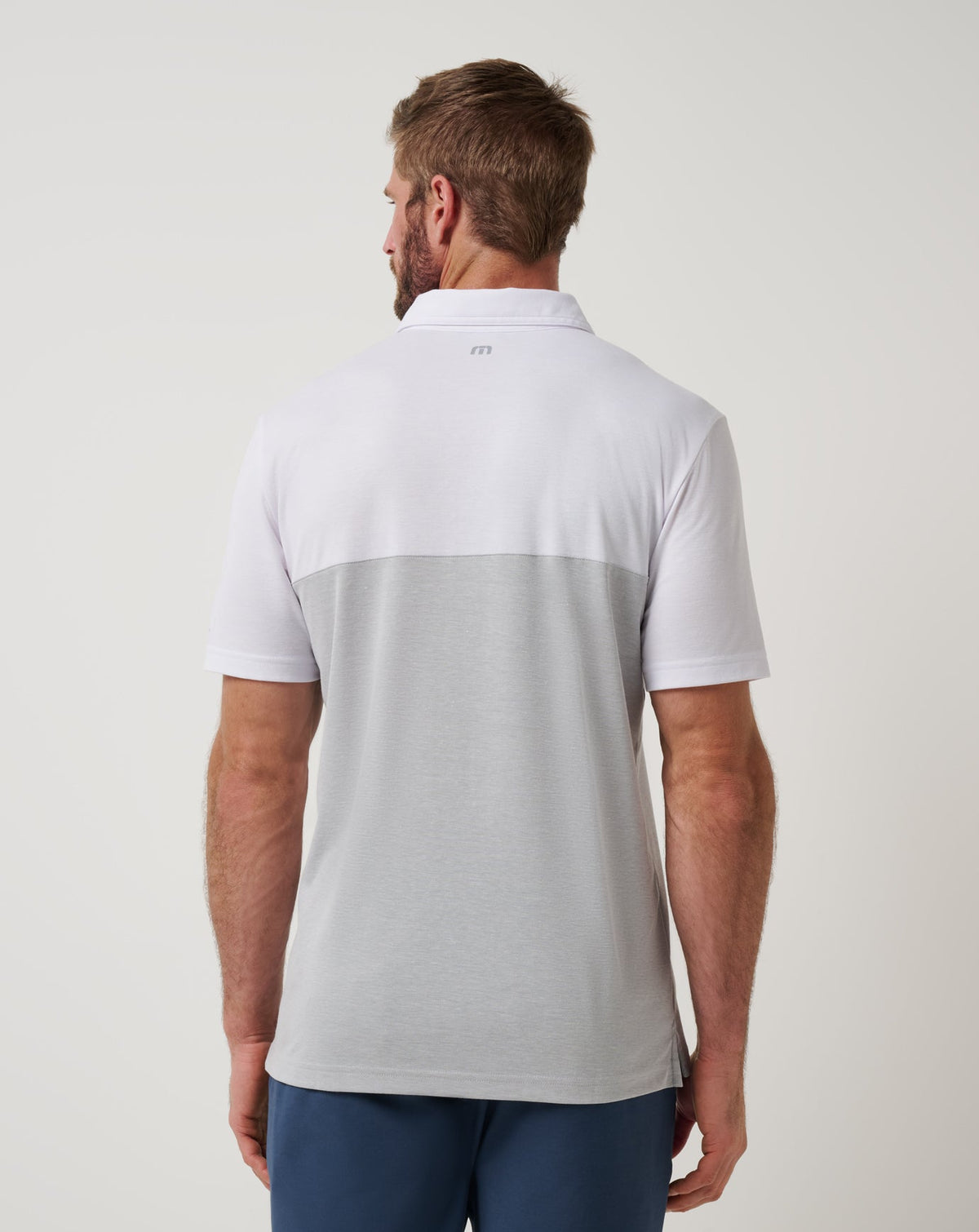 TravisMathew | Kansas City Royals Home Run Leader Polo - White/Heather Grey