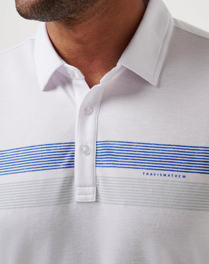 TravisMathew | Kansas City Royals Top Recruit Polo - White