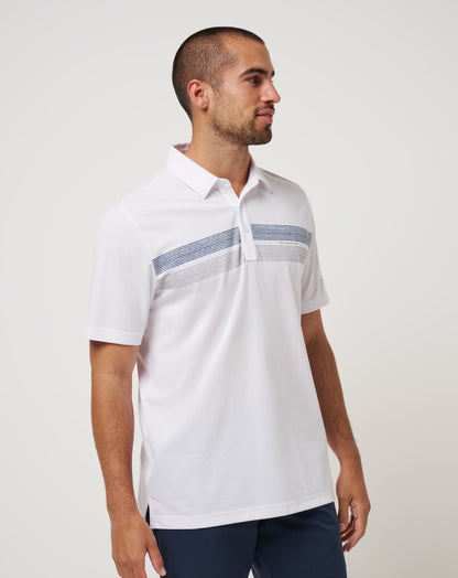 TravisMathew | Boston Red Sox Top Recruit Polo - White
