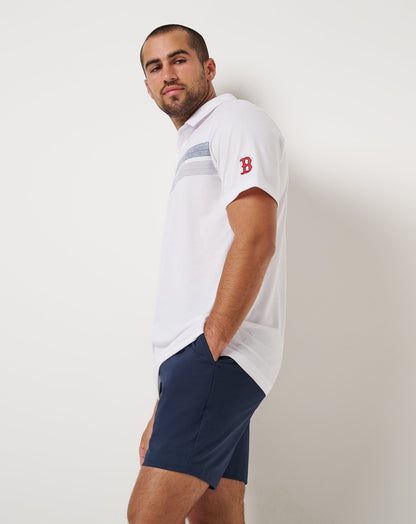 TravisMathew | Boston Red Sox Top Recruit Polo - White