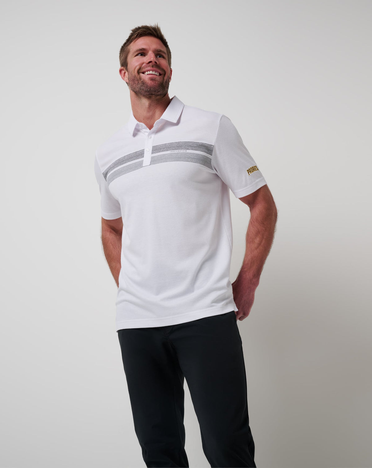 TravisMathew | San Diego Padres Top Recruit Polo - White