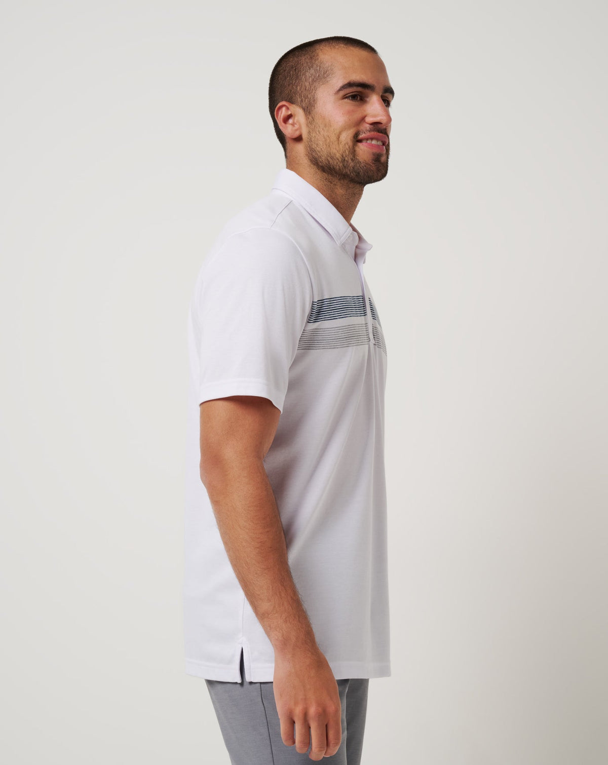 TravisMathew | Los Angeles Angels Top Recruit Polo - White