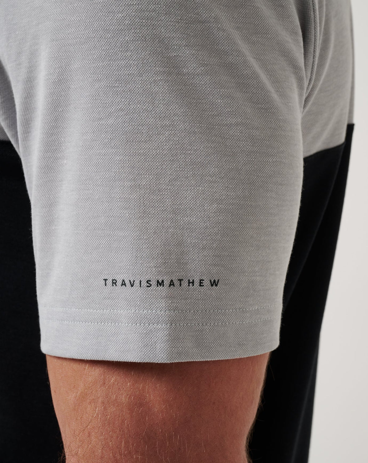 TravisMathew | Baltimore Orioles Home Run Leader Polo - Heather Grey/Black