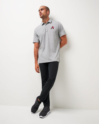 TravisMathew | Arizona Diamondbacks The Zinna Polo - Heather Grey