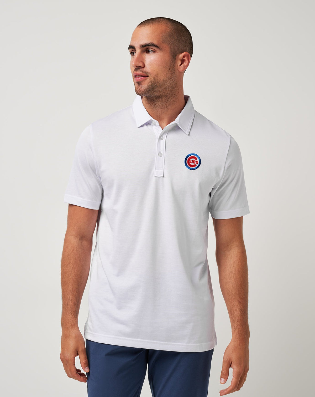 TravisMathew | Chicago Cubs The Zinna Polo - White