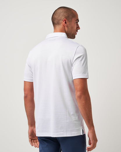 TravisMathew | Chicago Cubs The Zinna Polo - White