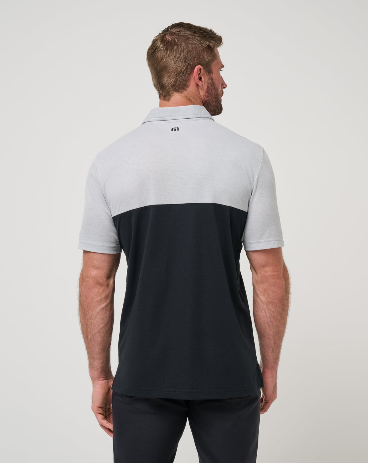 TravisMathew | Florida Drop Back Polo - Heather Grey/Black