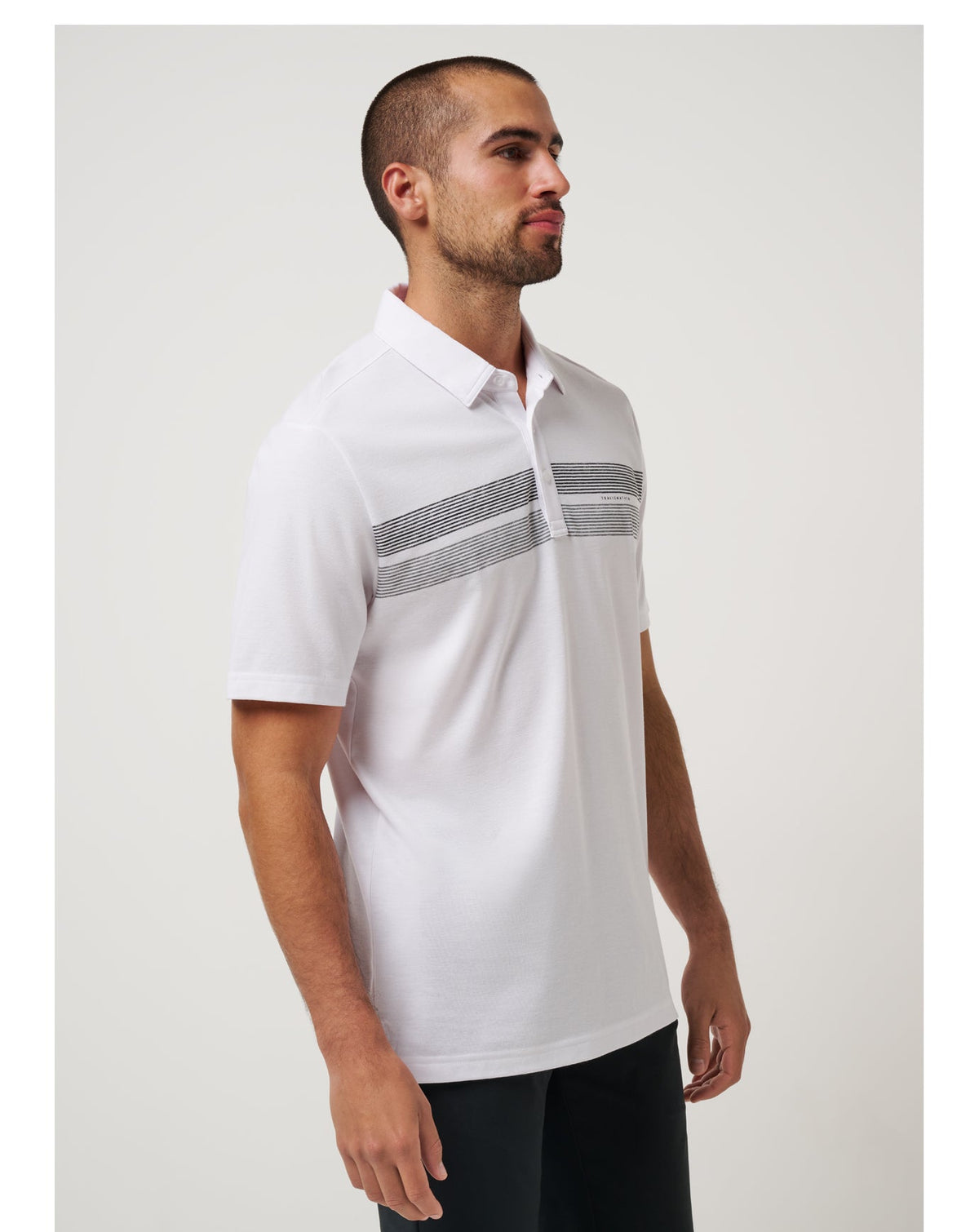 TravisMathew | Pittsburgh Pirates Top Recruit Polo - White
