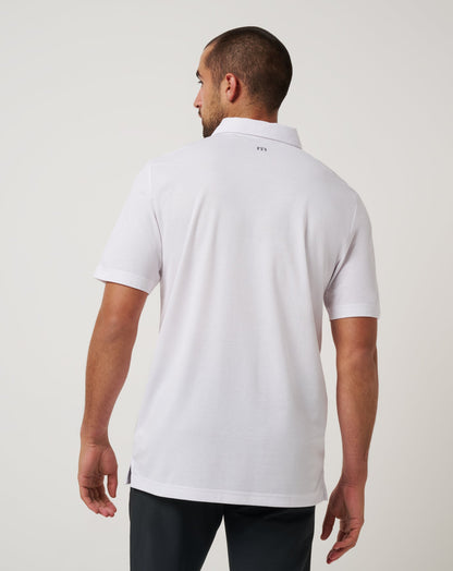 TravisMathew | Pittsburgh Pirates Top Recruit Polo - White