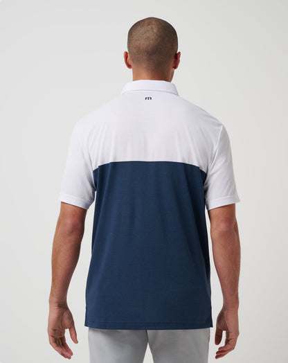 TravisMathew | Toronto Blue Jays Home Run Leader Polo - White/Navy