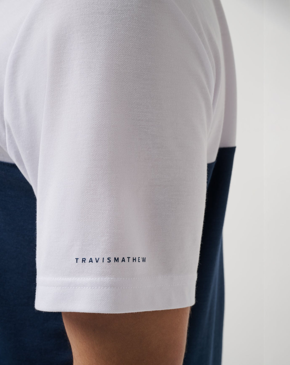 TravisMathew | Toronto Blue Jays Home Run Leader Polo - White/Navy