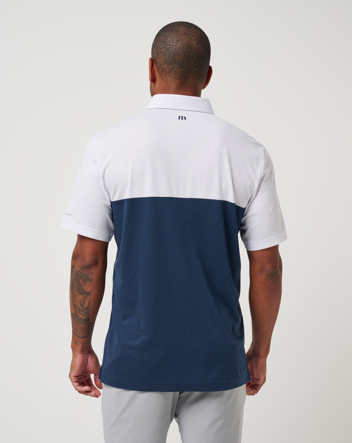 TravisMathew | Minnesota Twins Home Run Leader Polo - White/Navy