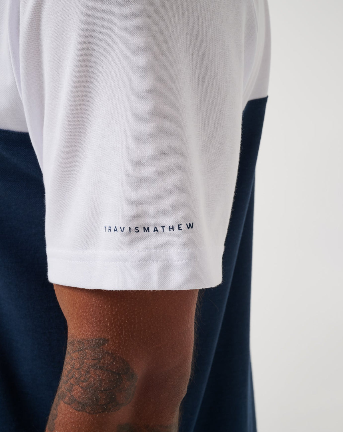 TravisMathew | Minnesota Twins Home Run Leader Polo - White/Navy