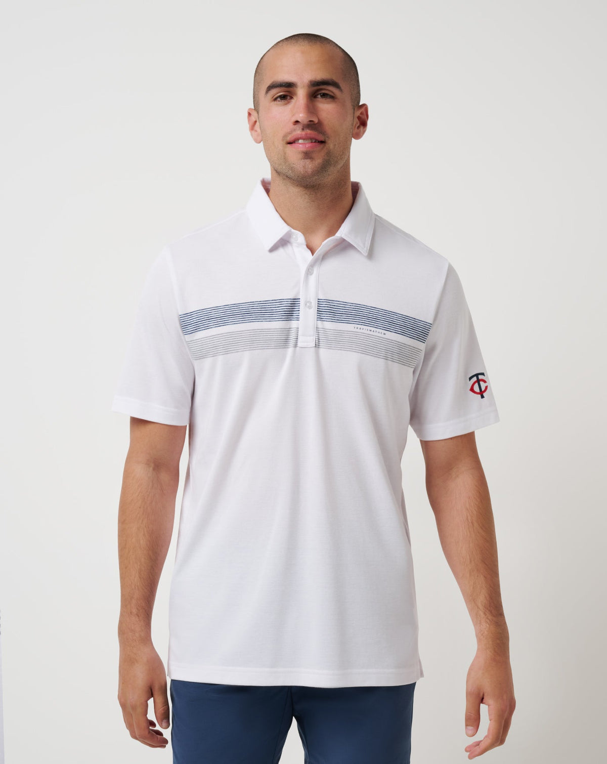 TravisMathew | Minnesota Twins Top Recruit Polo - White
