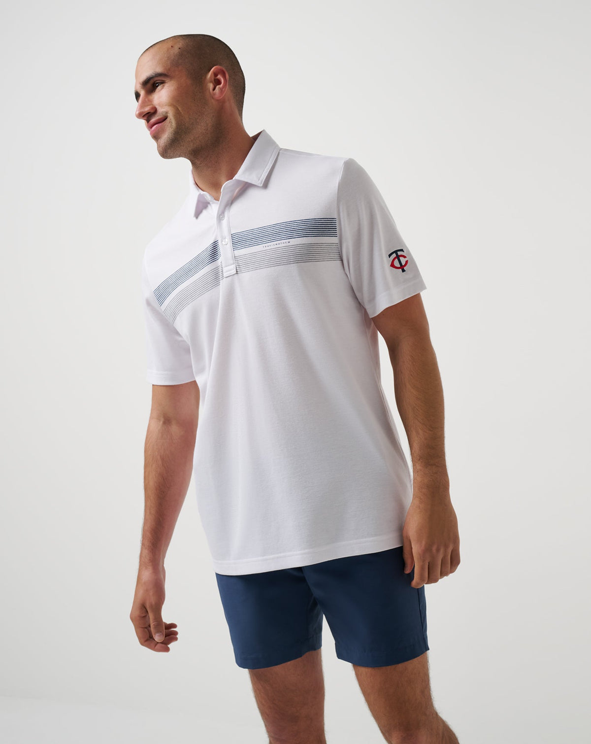 TravisMathew | Minnesota Twins Top Recruit Polo - White