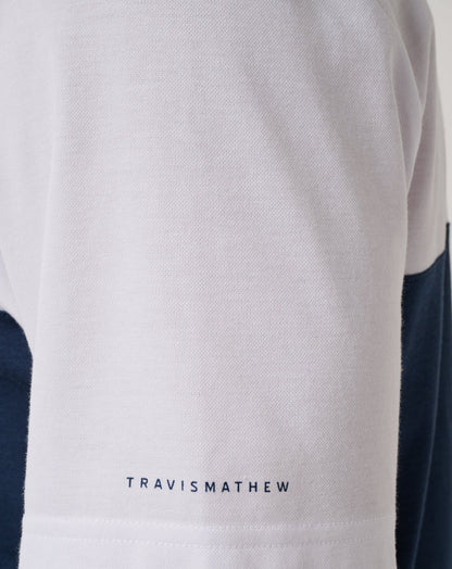 TravisMathew | Washington Nationls Home Run Leader Polo - White/Navy