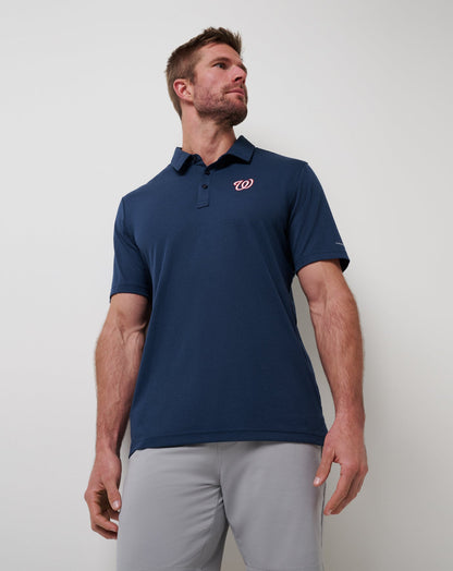 TravisMathew | Washington Nationals Playoff Pitch Polo - Navy