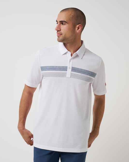 TravisMathew | Washington Nationals Top Recruit Polo - White