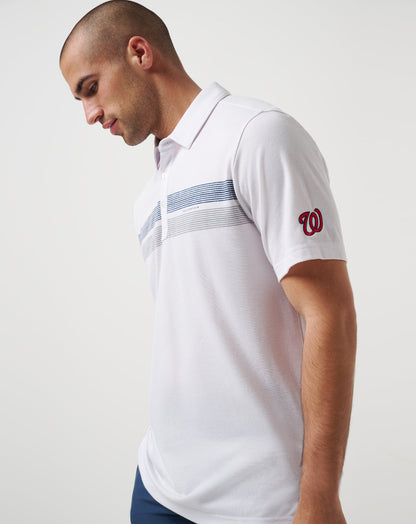 TravisMathew | Washington Nationals Top Recruit Polo - White