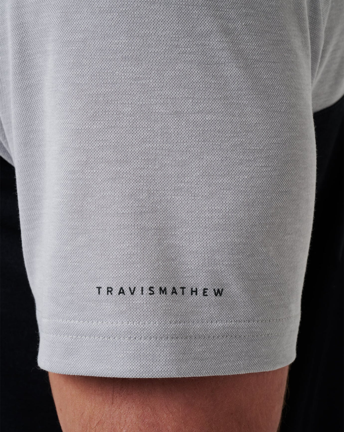 TravisMathew | Pittsburgh Pirates Home Run Leader Polo - Heather Grey/Black