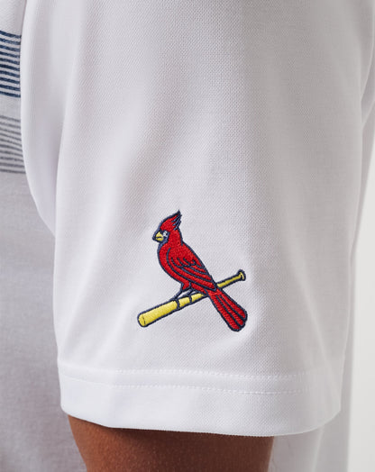 TravisMathew | St Louis Cardinals Top Recruit Polo - White