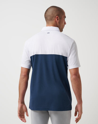 TravisMathew | Atlanta Braves Home Run Leader Polo - White/Navy
