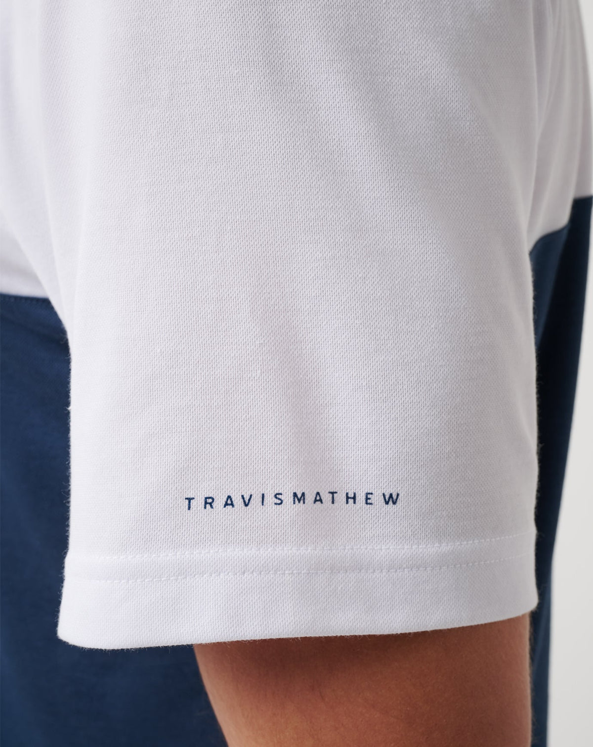TravisMathew | Atlanta Braves Home Run Leader Polo - White/Navy