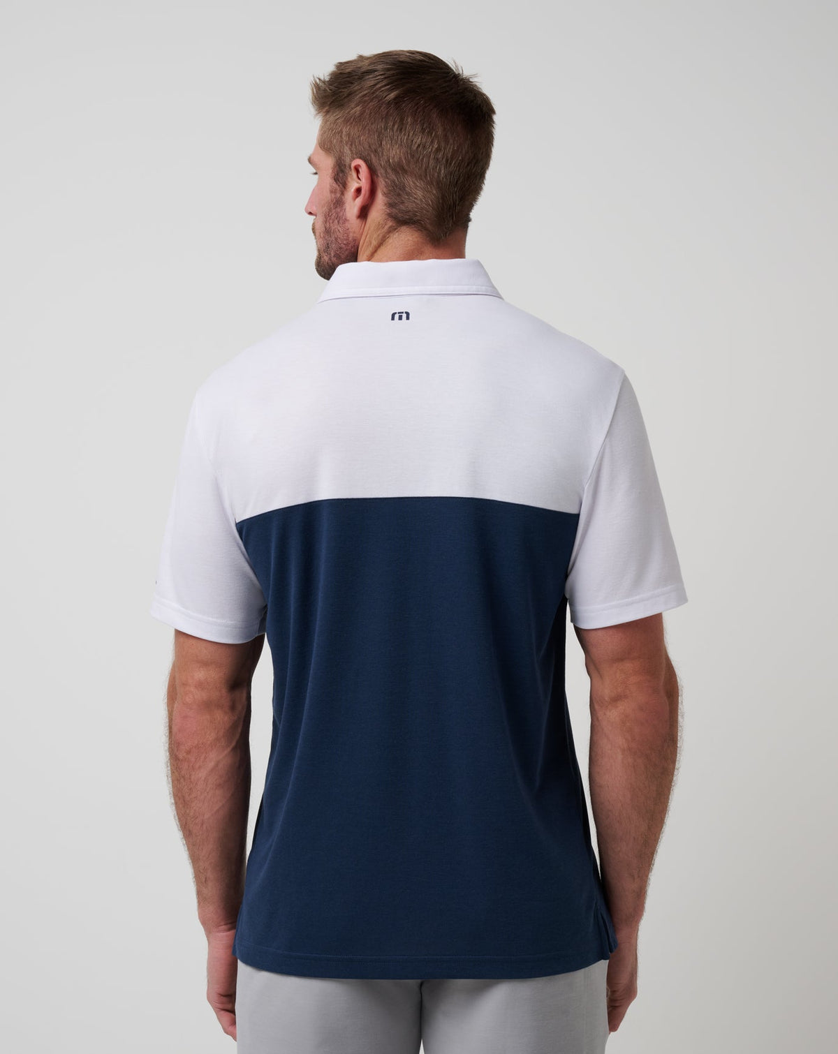 TravisMathew | Cleveland Guardians Home Run Leader Polo - White/Navy