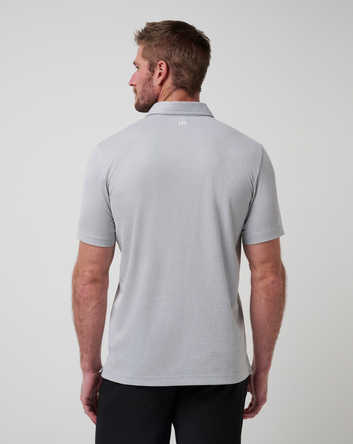TravisMathew | Arizona Diamondbacks Playoff Pitch Polo - Heather Grey