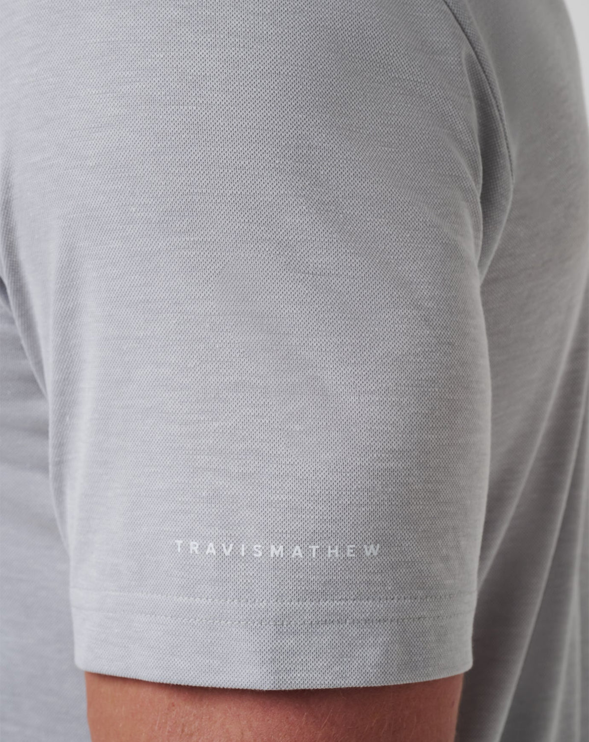 TravisMathew | Arizona Diamondbacks Playoff Pitch Polo - Heather Grey