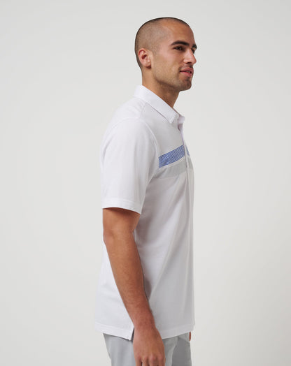 TravisMathew | Chicago Cubs Top Recruit Polo - White