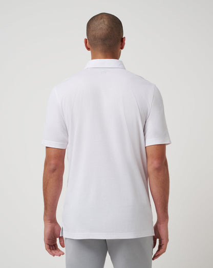 TravisMathew | Chicago Cubs Top Recruit Polo - White