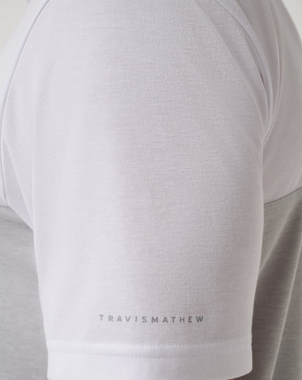 TravisMathew | Texas Rangers Home Run Leader Polo - White/Heather Grey