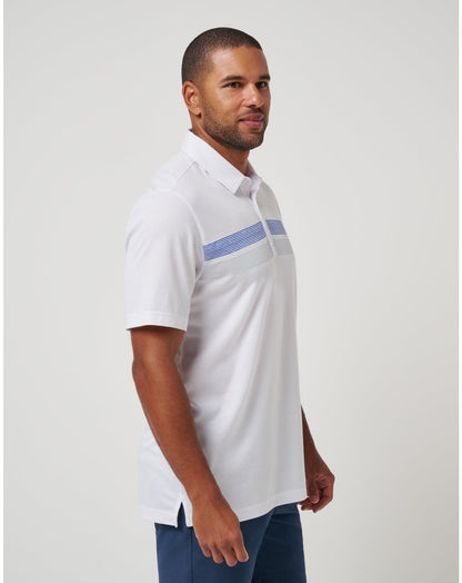 TravisMathew | Texas Rangers Top Recruit Polo - White